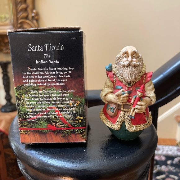 Santa Niccolo Italian Santa Claus Figurine Midwest Importers Cannon Falls 5” Box - Picture 3 of 16
